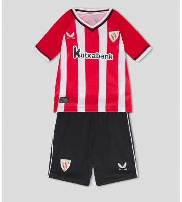 Athletic Bilbao Replica Home Stadium Kit for Kids 2023-24 Short Sleeve (+ pants)